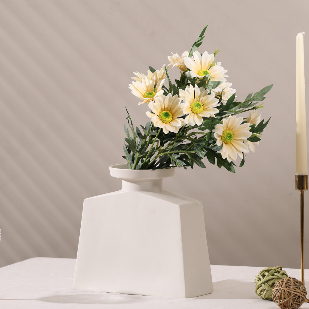 African Daisy Faux Stem - Buttercream