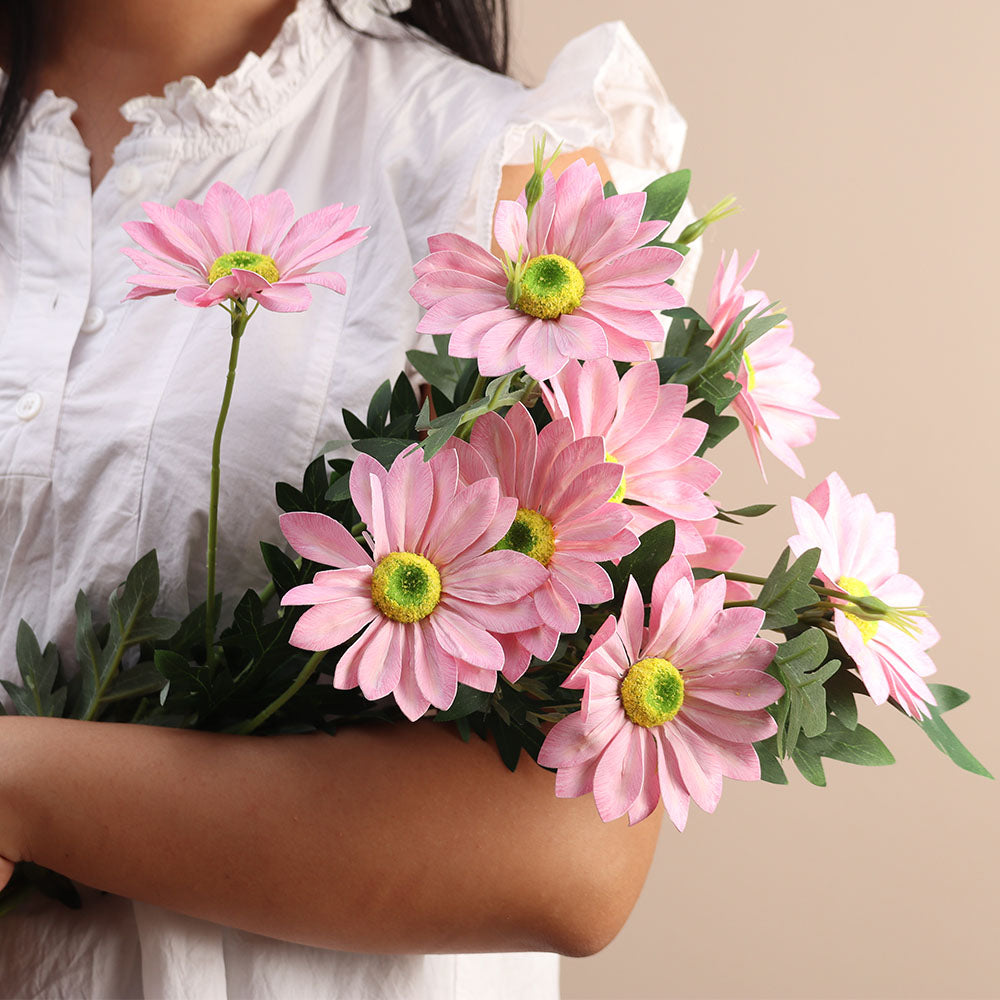 African Daisy Faux Stem - Light Pink