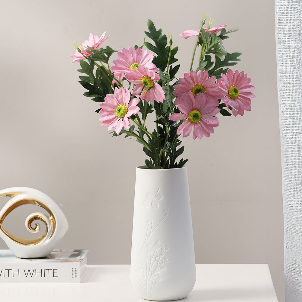 African Daisy Faux Stem - Light Pink