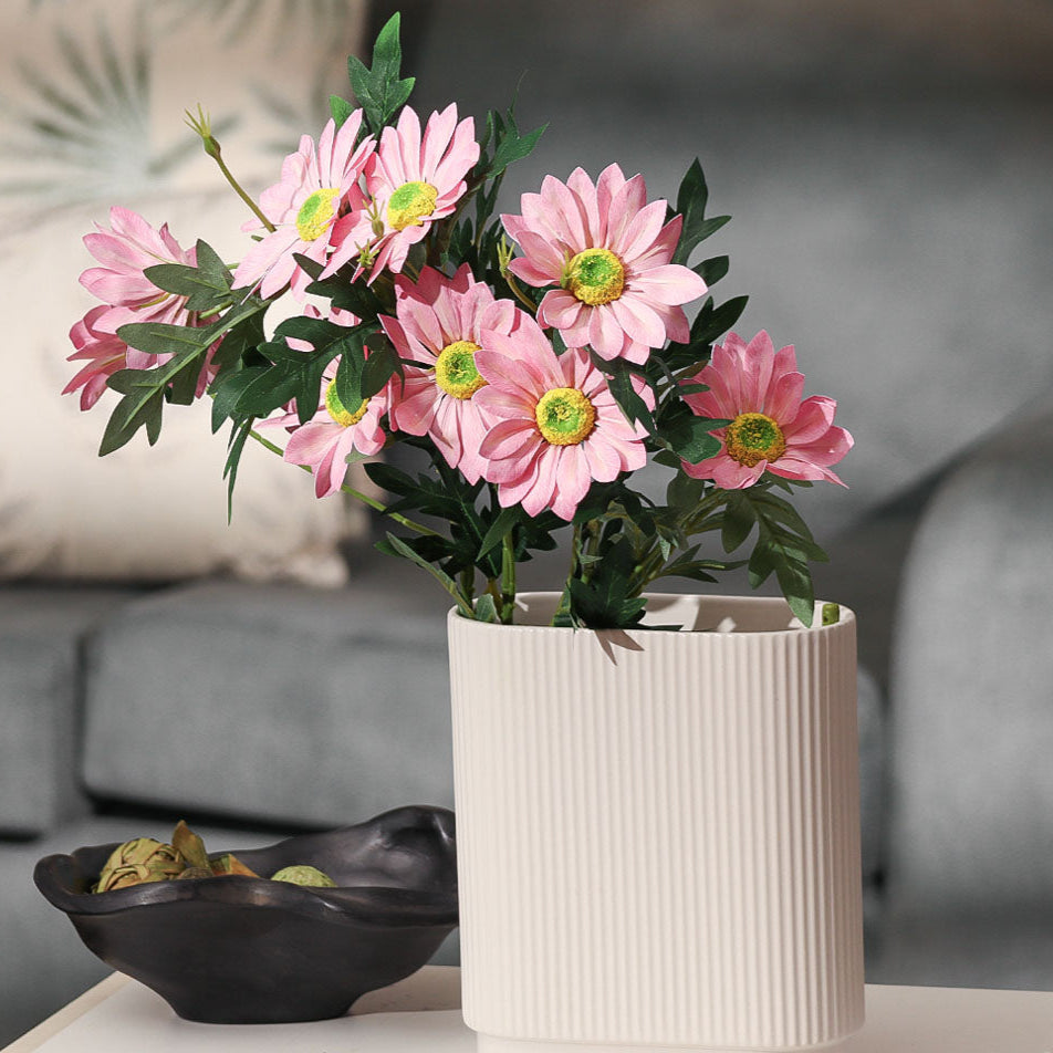 African Daisy Faux Stem - Light Pink