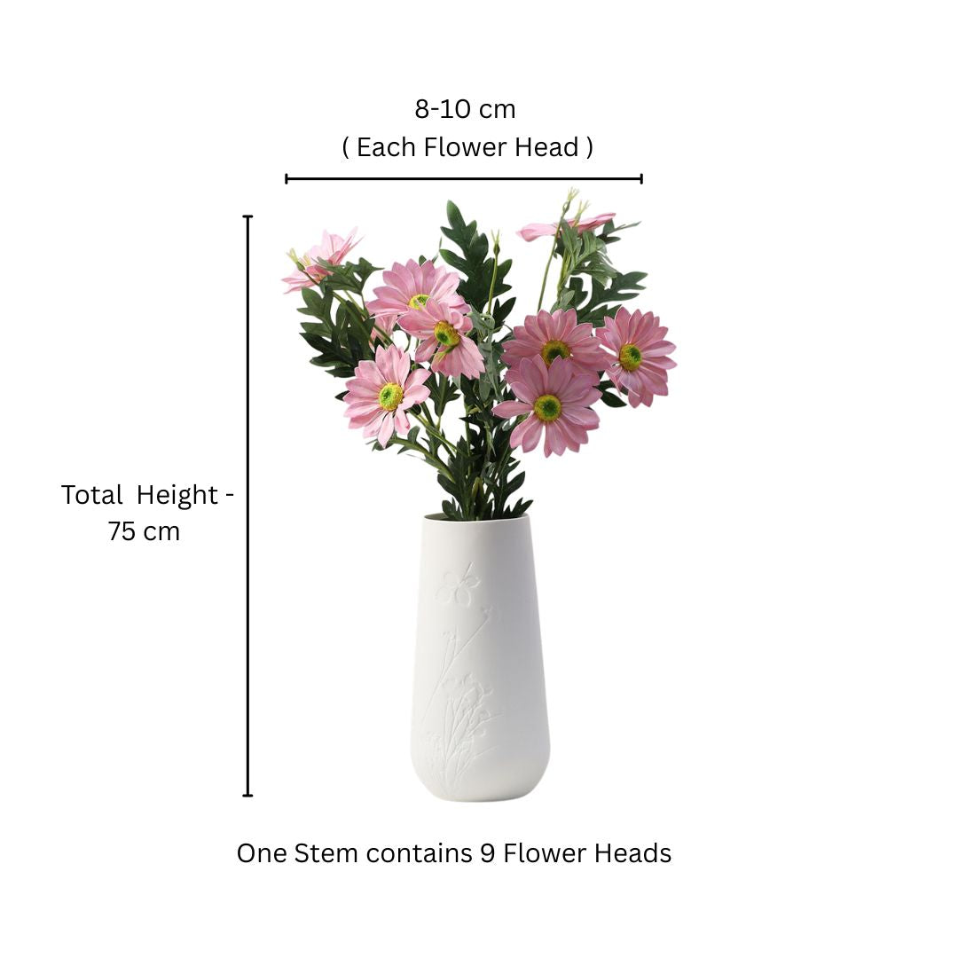 African Daisy Faux Stem - Light Pink