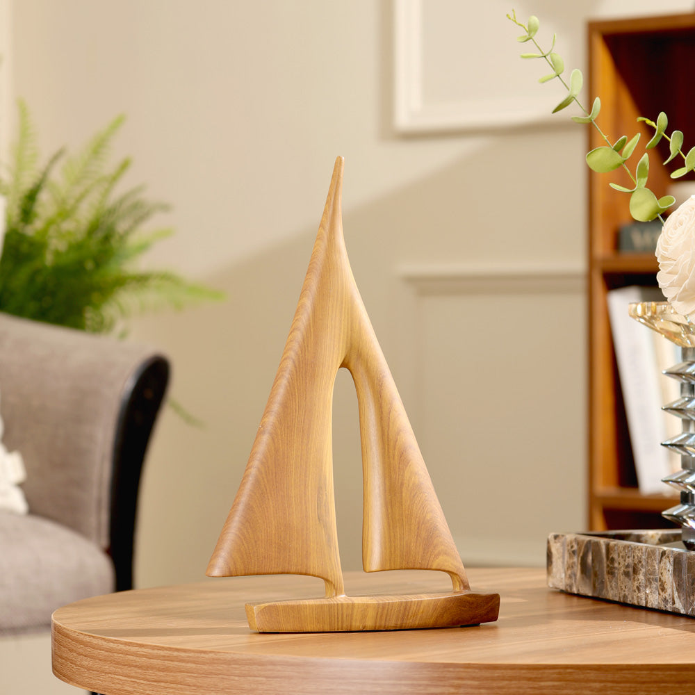 Ahoy Sailor Sculpture Medium - Wood