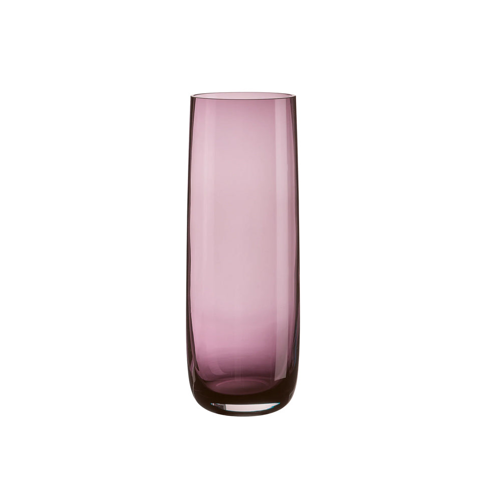 Ajana Glass Vase Tall - Berry