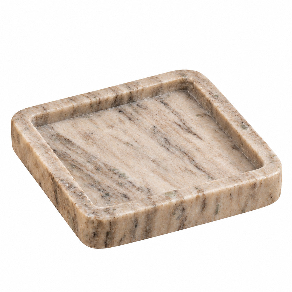 Alero Marble Trinket Tray - Desert