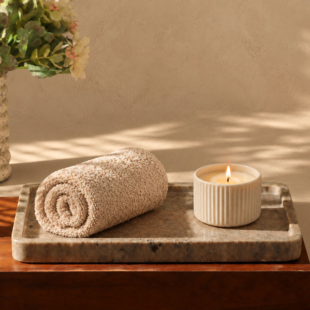 Alero Marble Decorative Tray - Desert
