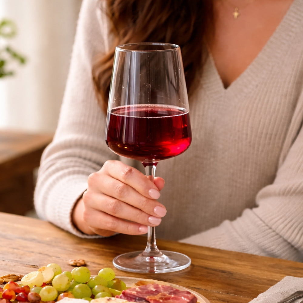 Alina Red Wine Glasses 510ml, Set of 4