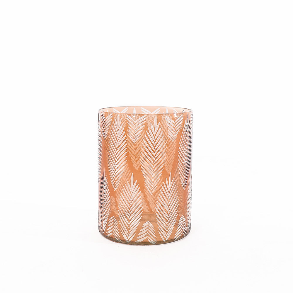 Vine Glass Hurricane - Mocha