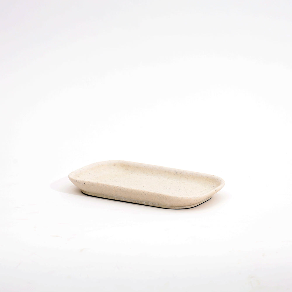 Arin Multi-purpose Tray - Speckled Cream