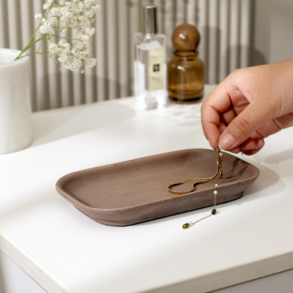 Arin Multi-purpose Tray - Taupe
