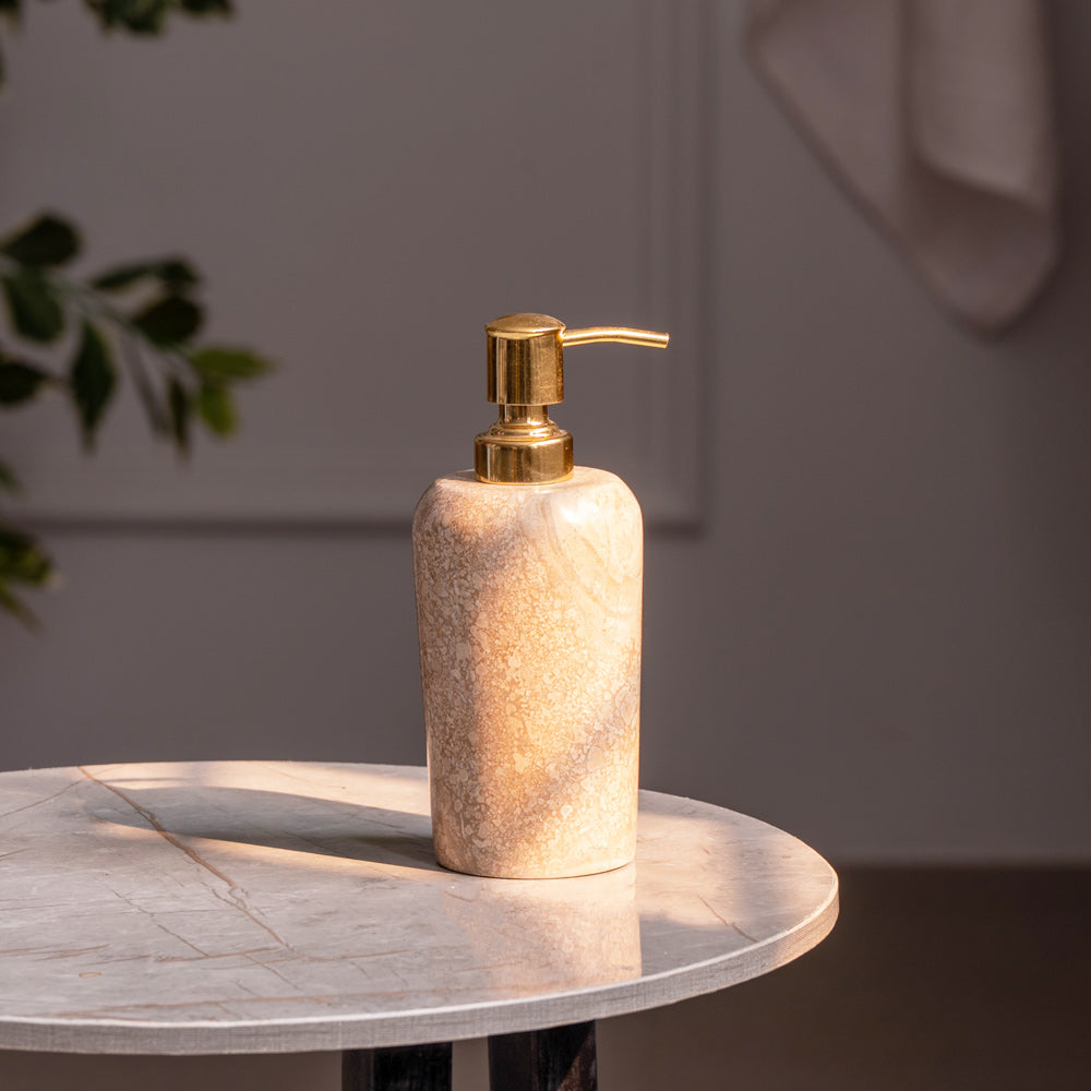 Arizona Marble Soap Dispenser - Beige