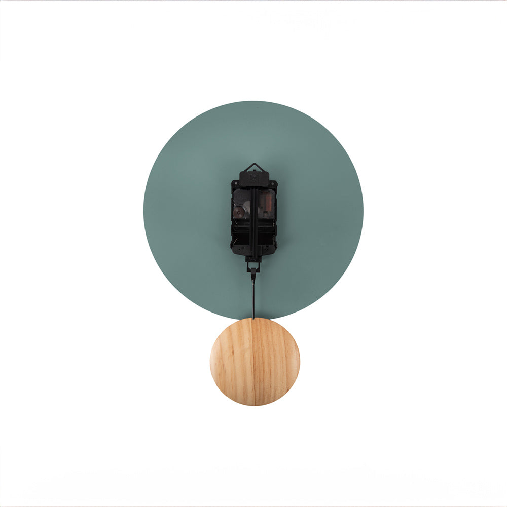 Arlo Pendulum Wall Clock - Jade Green