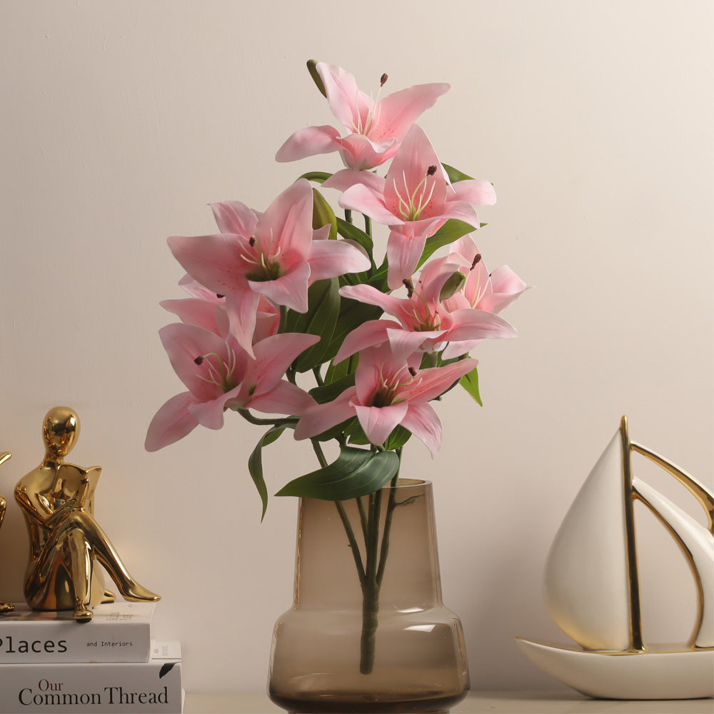 Lily Faux Bunch - Pink