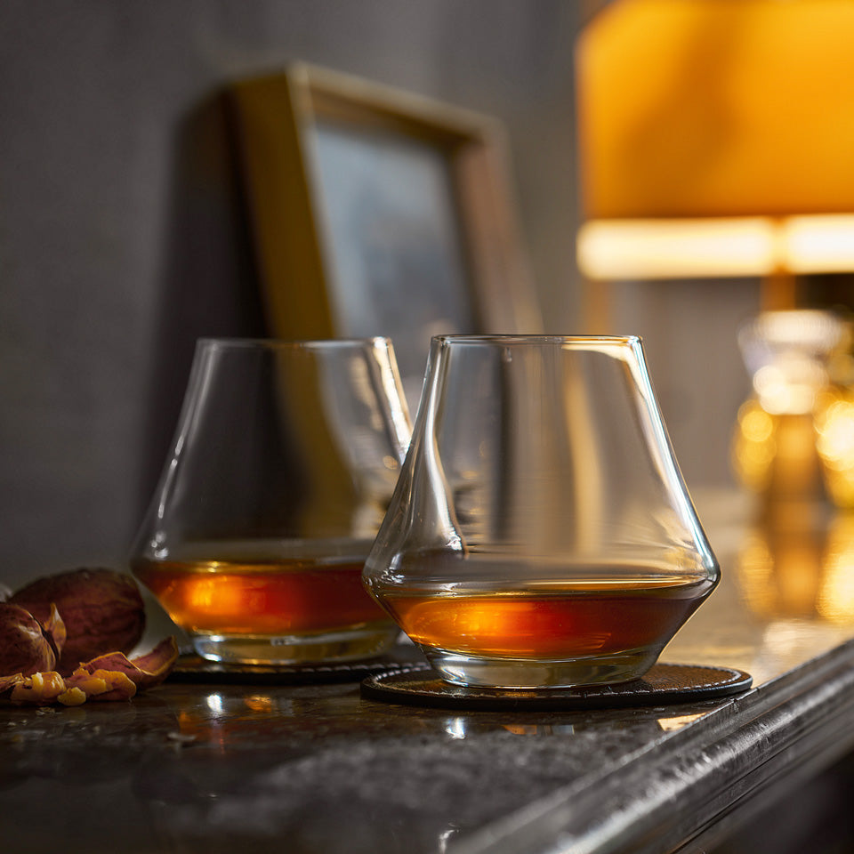Artisan Whiskey Glasses Tapered 290ml, Set of 4