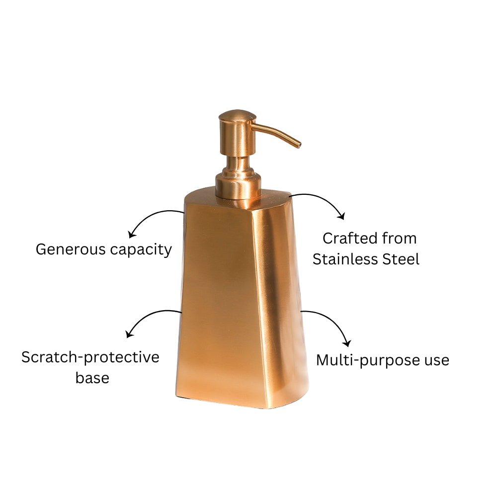 Arza Soap Dispenser - Champagne Gold