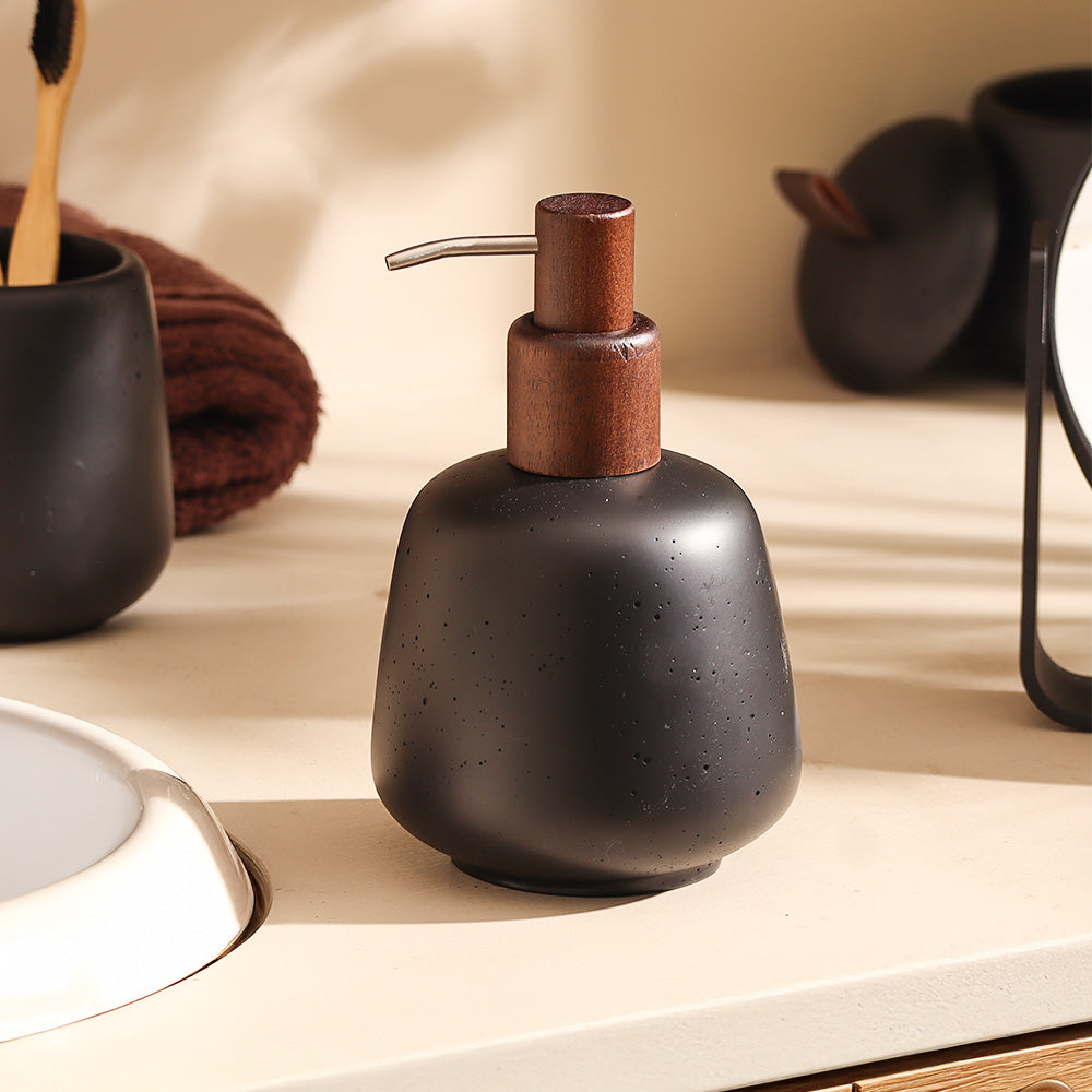 Asher Soap Dispenser - Black