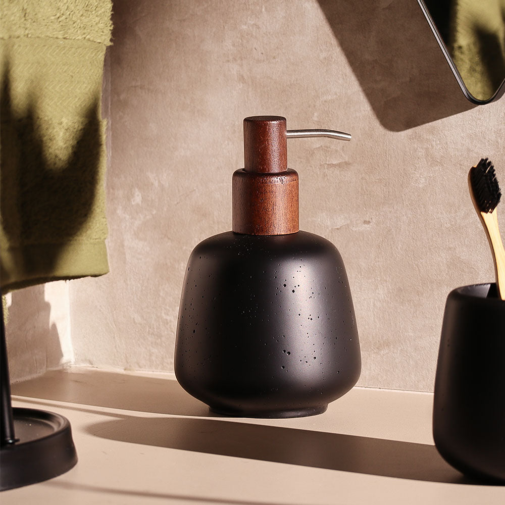 Asher Soap Dispenser - Black