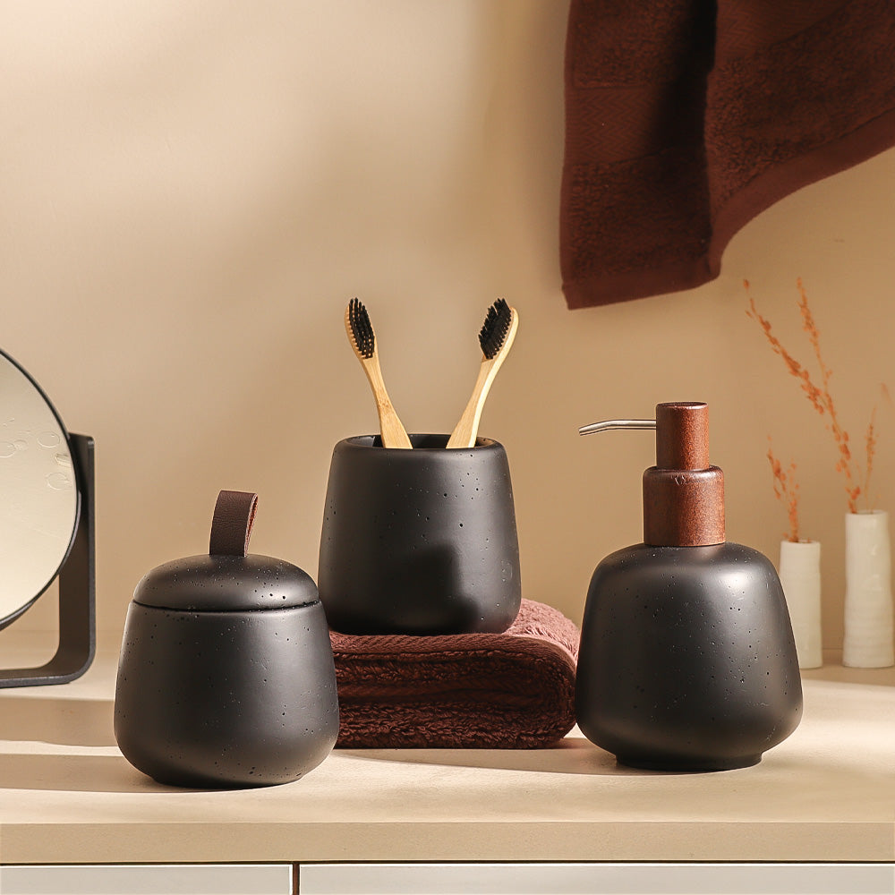 Asher Soap Dispenser - Black