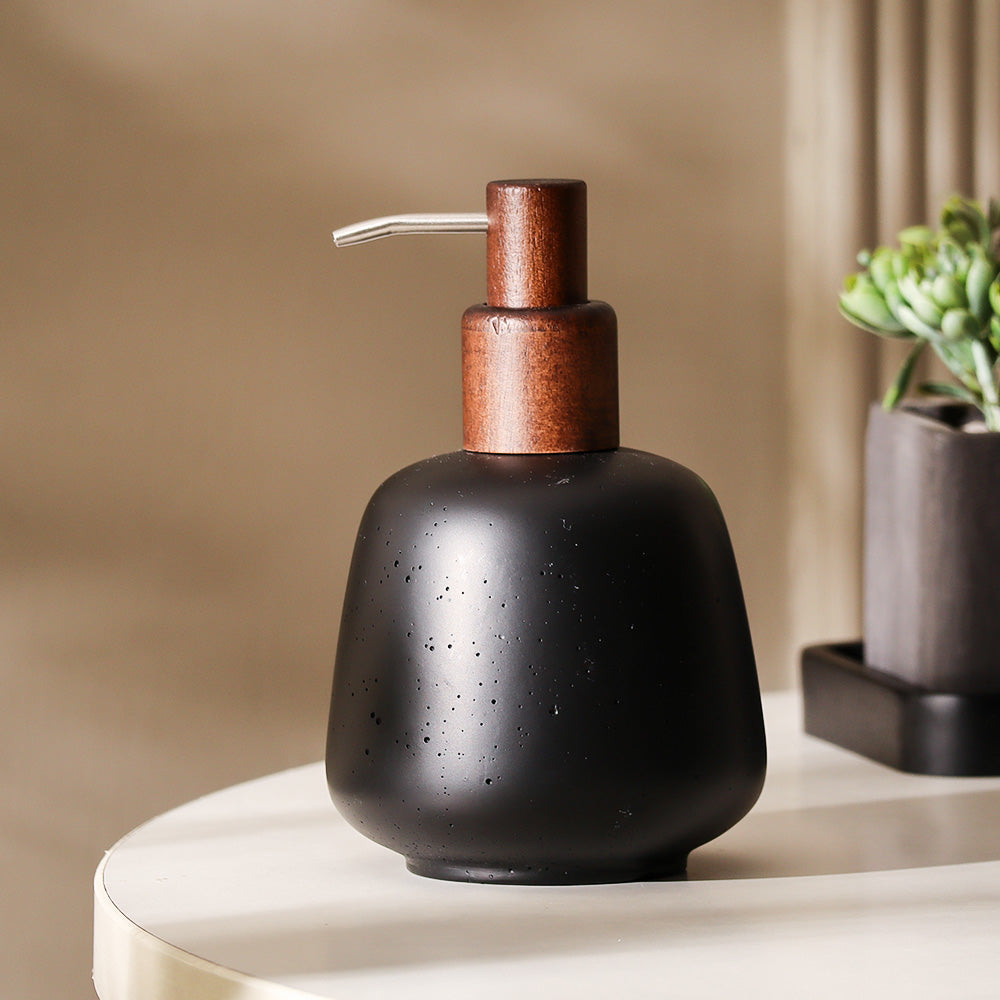Asher Soap Dispenser - Black