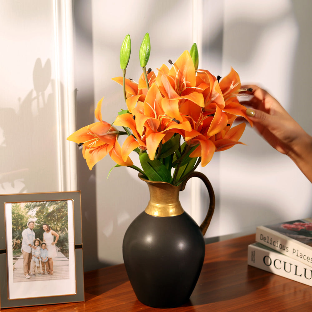 Asiatic Lily Faux Bunch - Orange