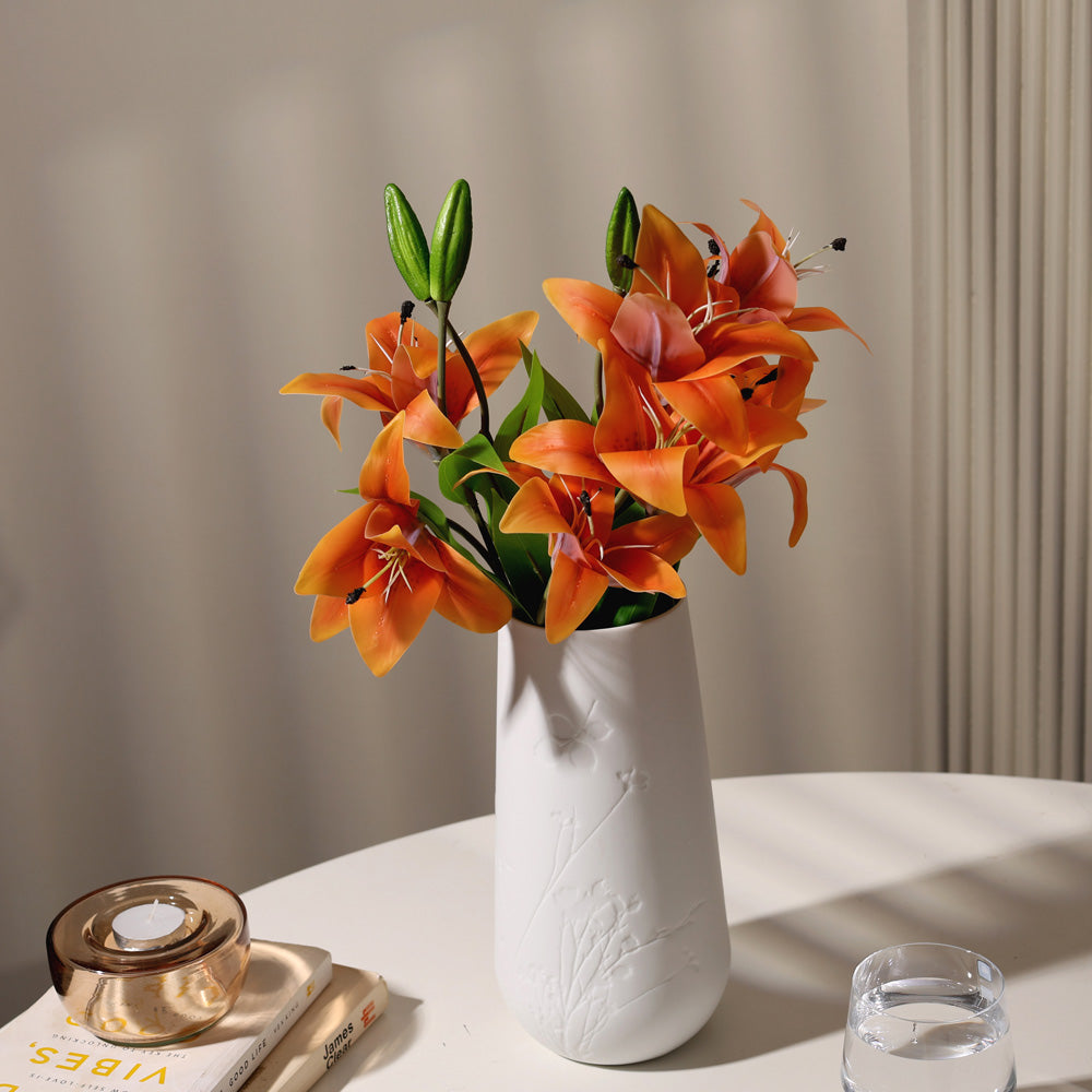 Asiatic Lily Faux Bunch - Orange