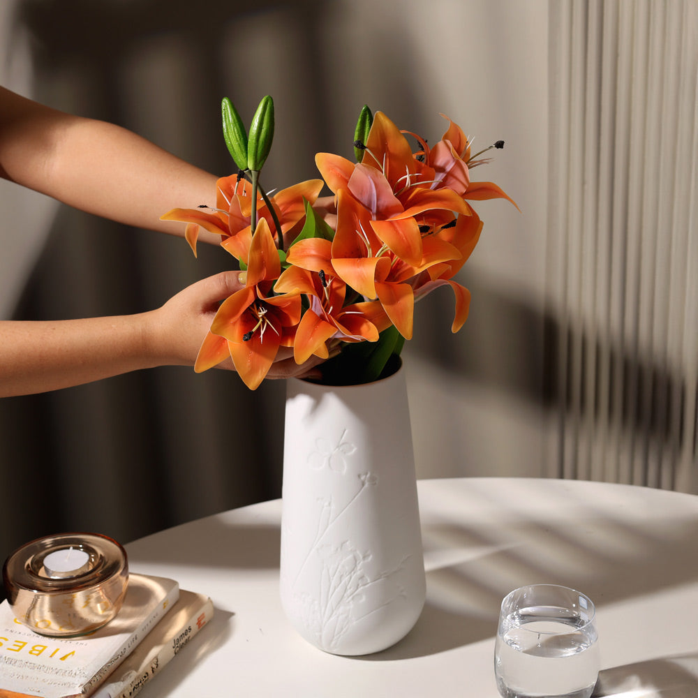 Asiatic Lily Faux Bunch - Orange