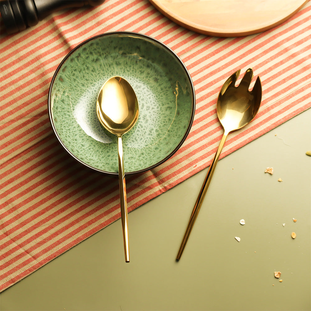 Astor Serving Set - Gold