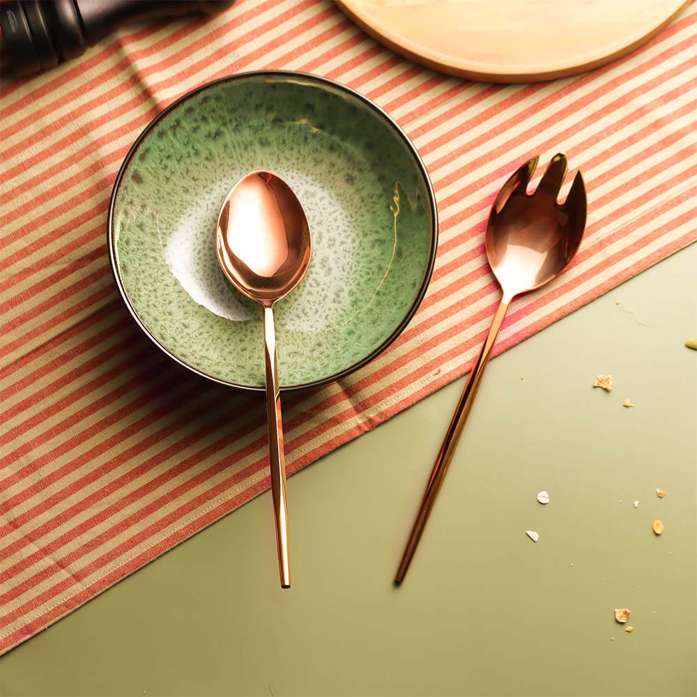 Astor Serving Set - Rose Gold