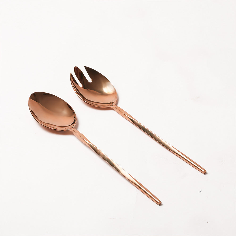 Astor Serving Set - Rose Gold