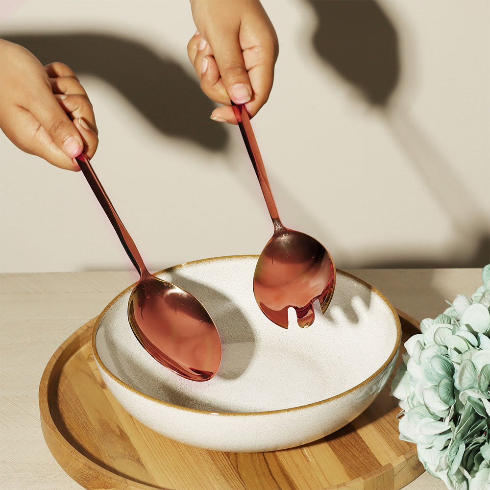 Astor Serving Set - Rose Gold