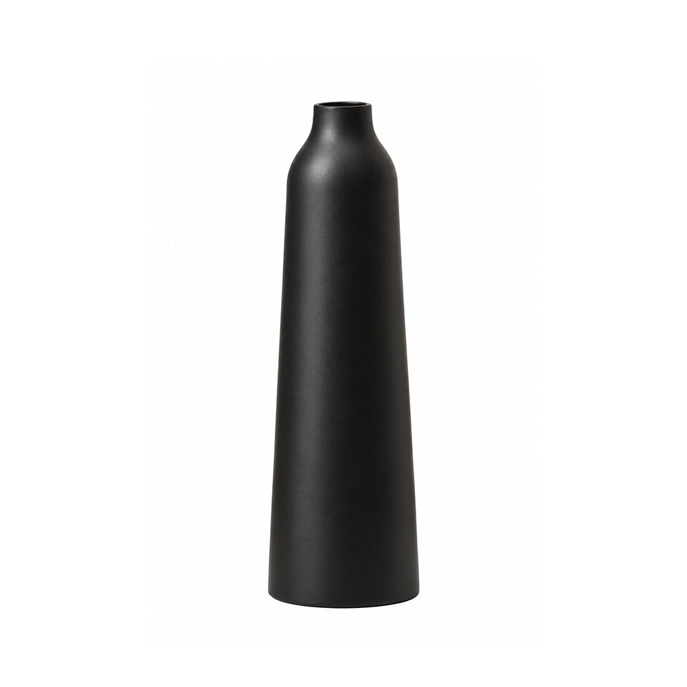 Aurora Metal Vase Large - Black