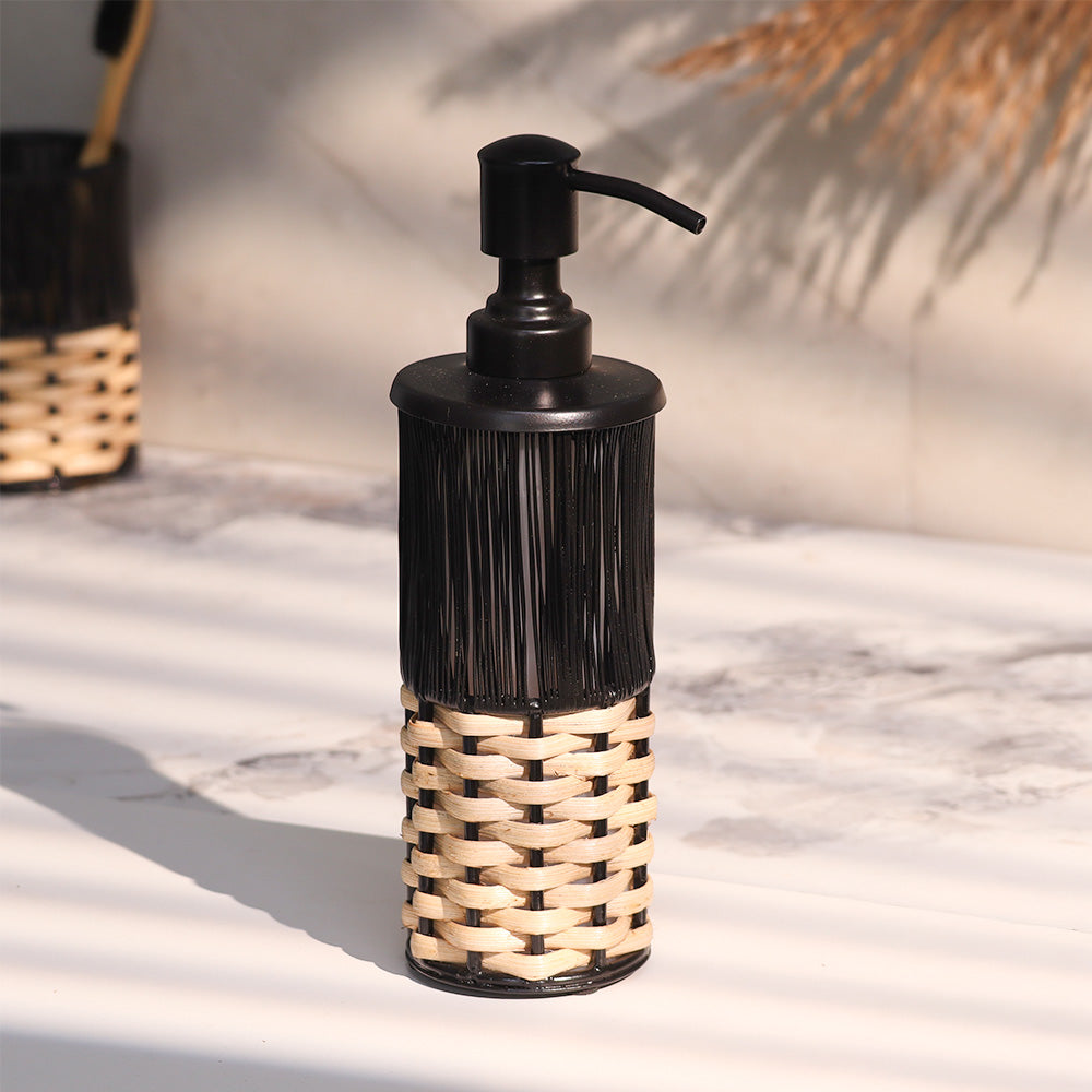 Ava Soap Dispenser - Beige Black