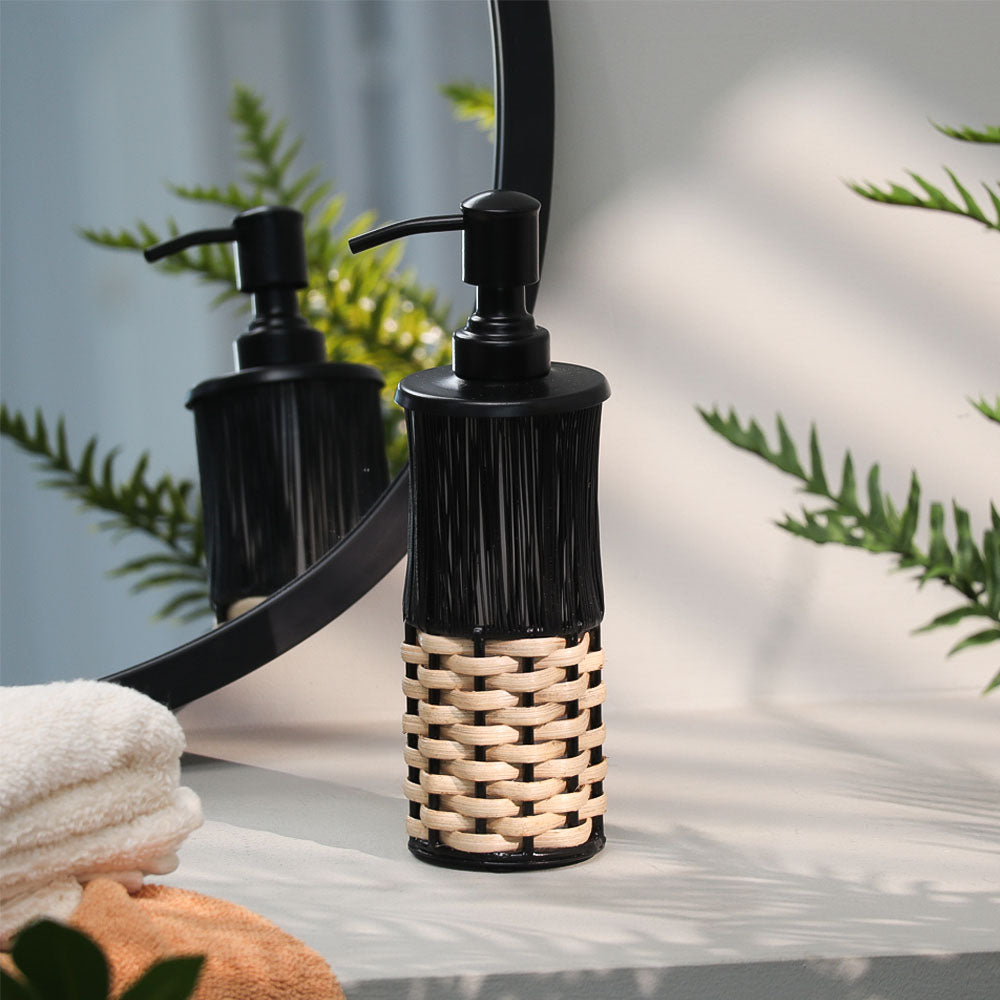 Ava Soap Dispenser - Beige Black