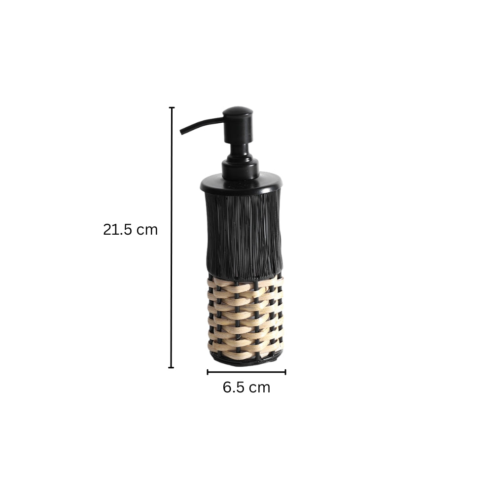 Ava Soap Dispenser - Beige Black