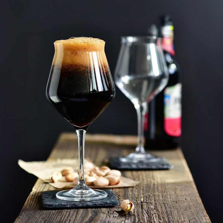 Avant-Garde Beer Glasses 420ml, Set of 4