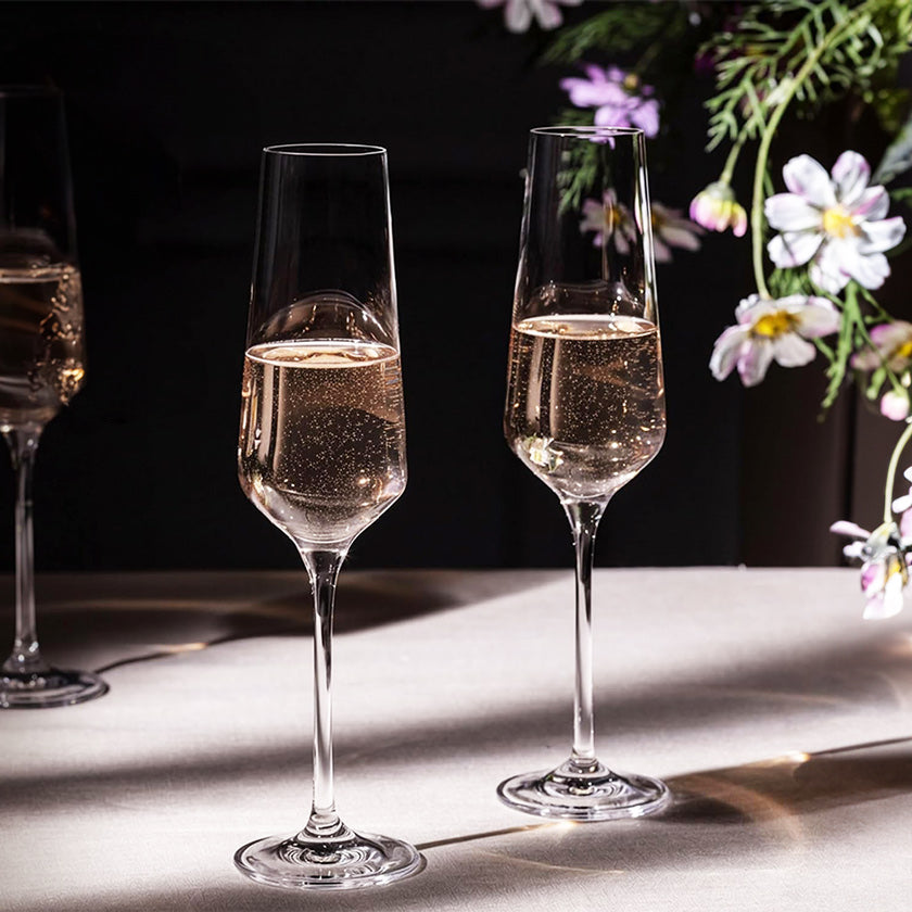 Avant-Garde Champagne Glasses 200ml, Set of 6