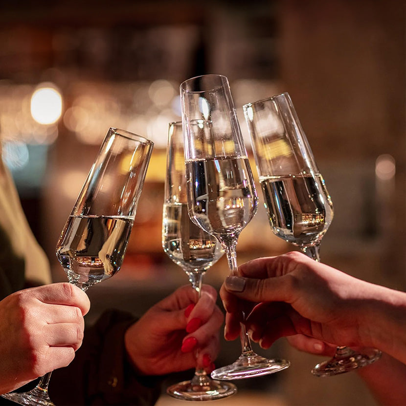 Avant-Garde Champagne Glasses 200ml, Set of 6