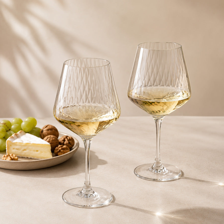 Avant-Garde LUMI Chardonnay Glasses 560ml, Set of 6