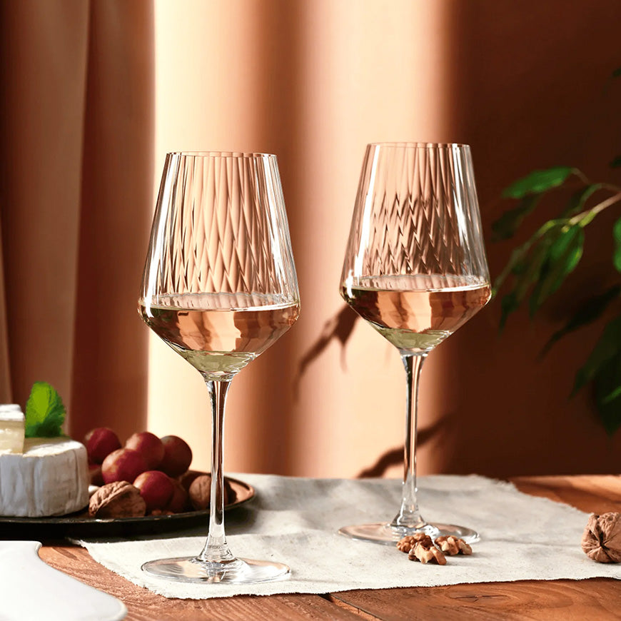 Avant-Garde LUMI White Wine Glasses 450ml, Set of 6