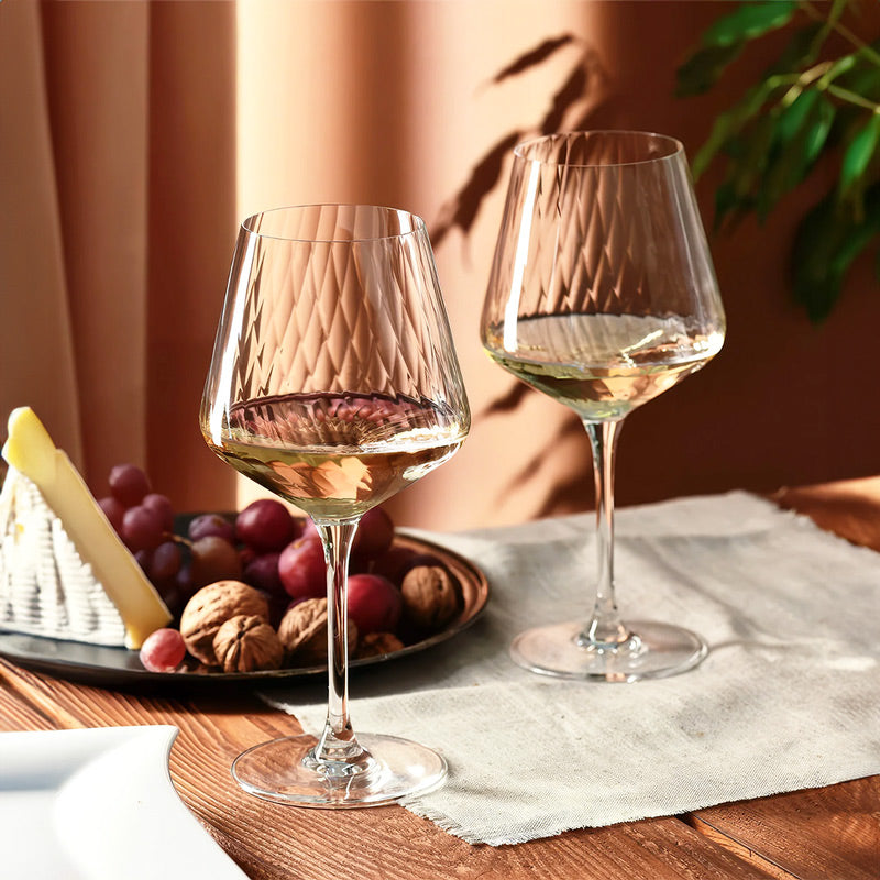 Avant-Garde LUMI Chardonnay Glasses 560ml, Set of 6