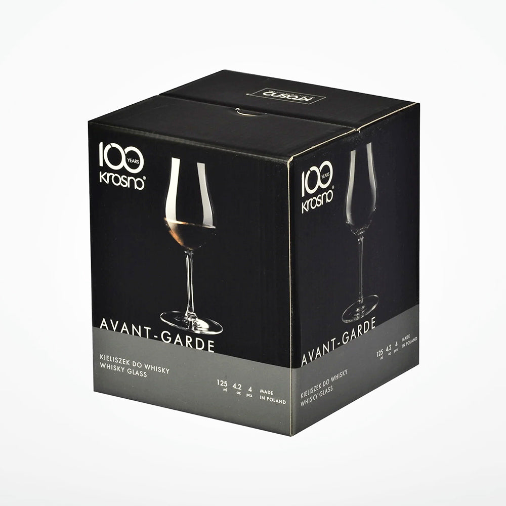 Avant-Garde Whiskey Tasting Glasses 125ml, Set of 4