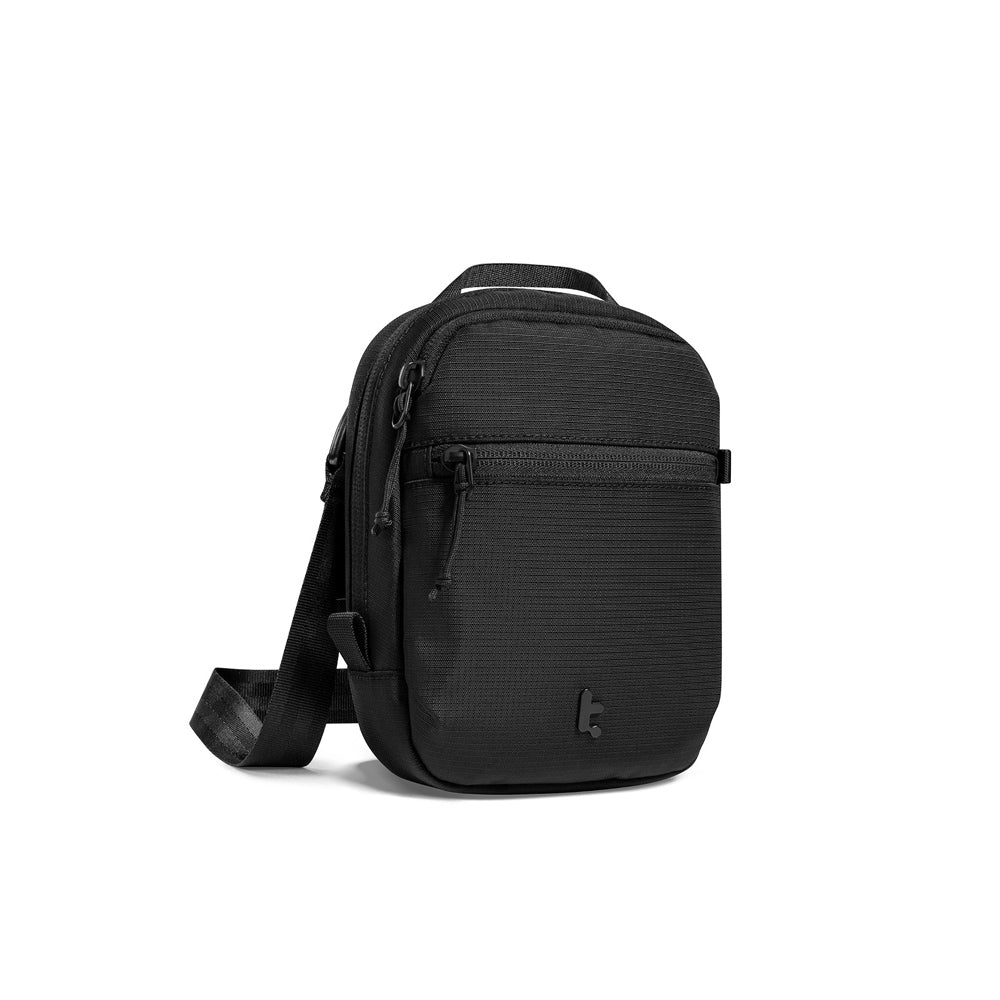 Aviator Travel Crossbody Bag - Black