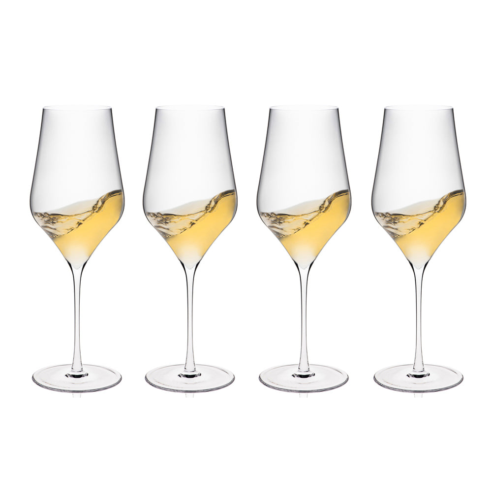 Ballet White Wine Glasses 520ml, Set of 4