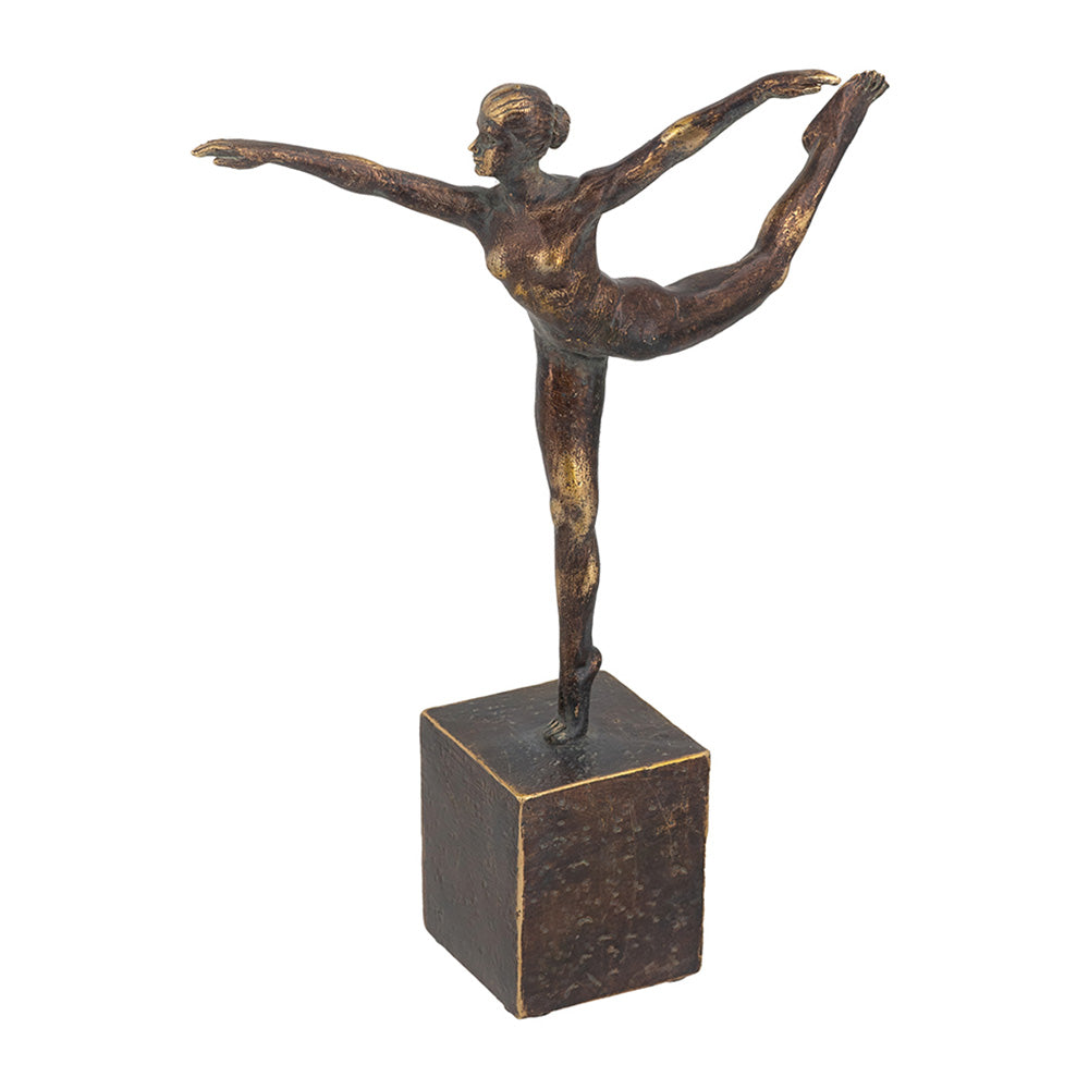 Ballet Woman Sculpture - Vintage Bronze