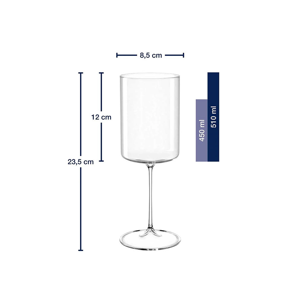 Basso Stemmed Glasses 510ml, Set of 2