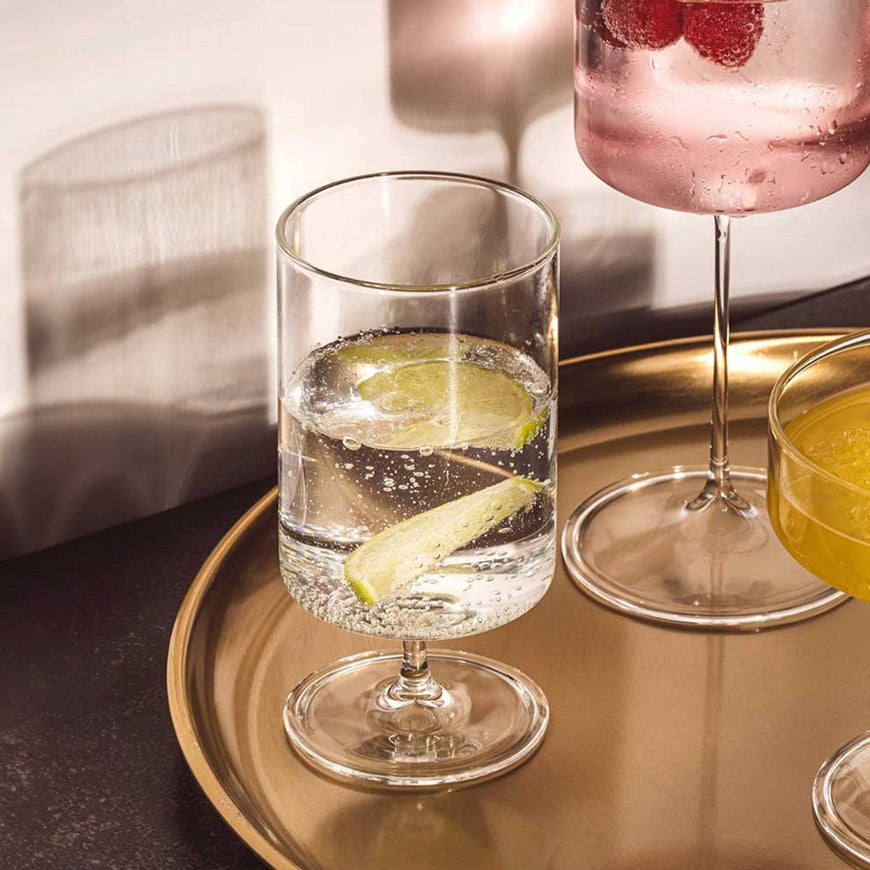 Basso Stemmed Drinking Glasses 350ml, Set of 2