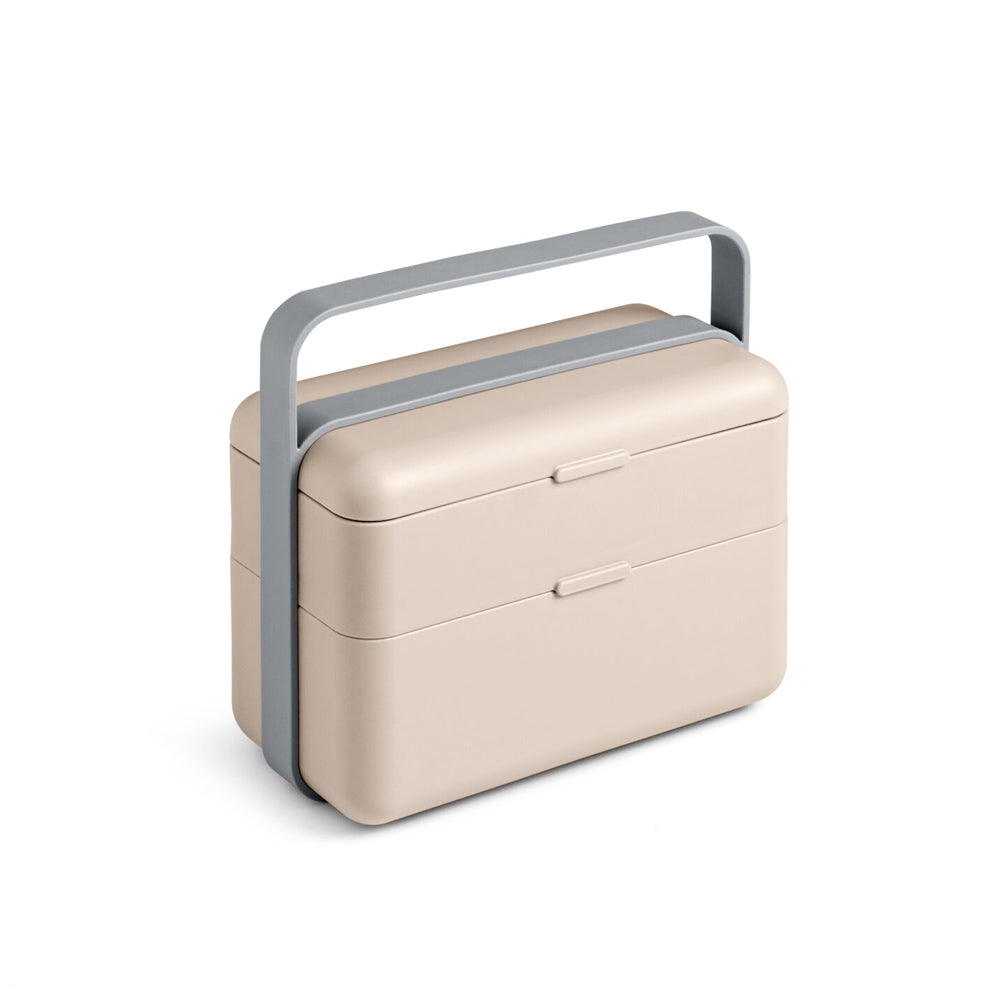 Bauletto Lunch Box Medium - Moka Grey