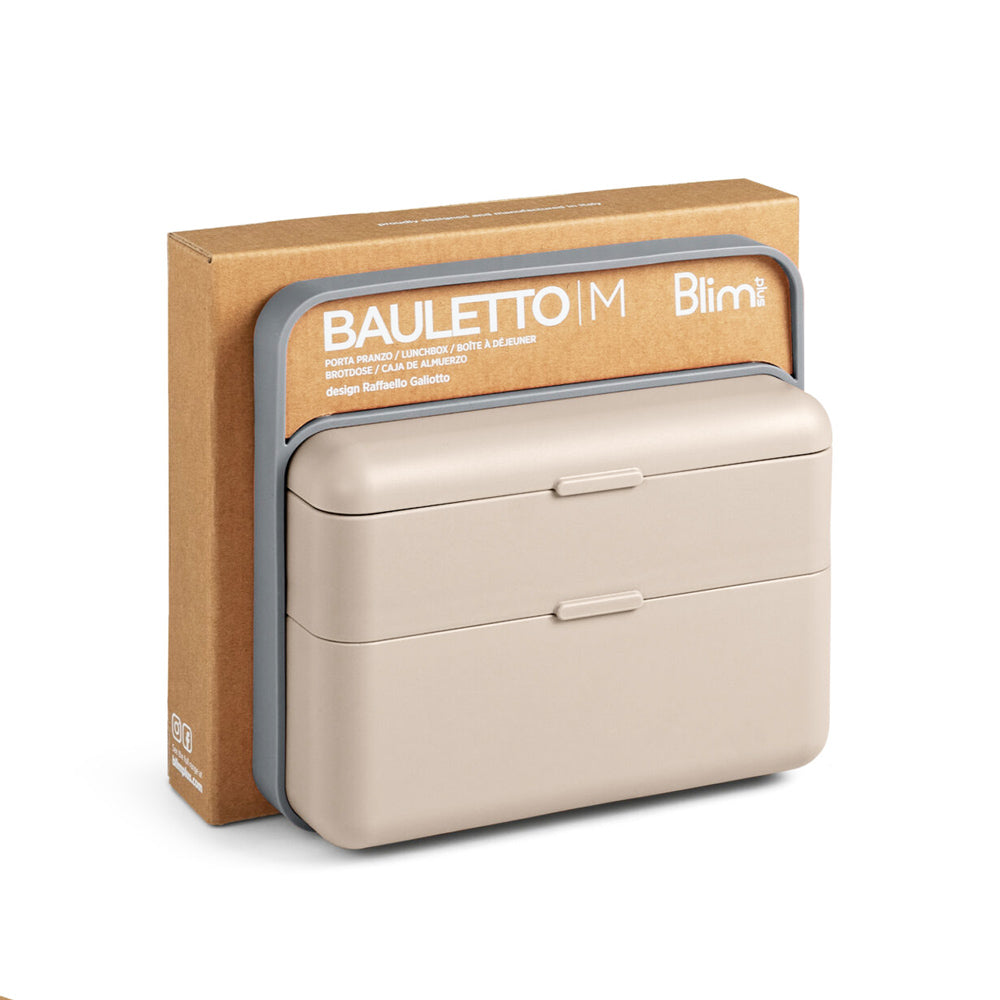 Bauletto Lunch Box Medium - Moka Grey