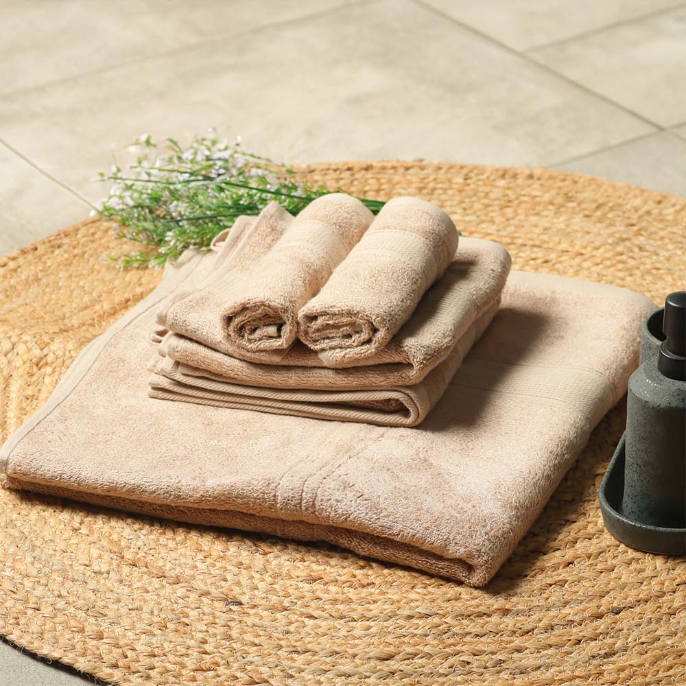 Belize Bamboo Bath Towel - Beige