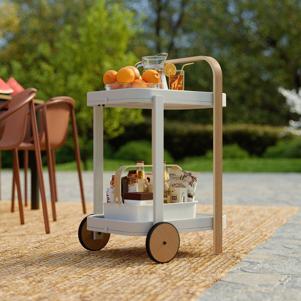 Bellwood Bar Cart - White