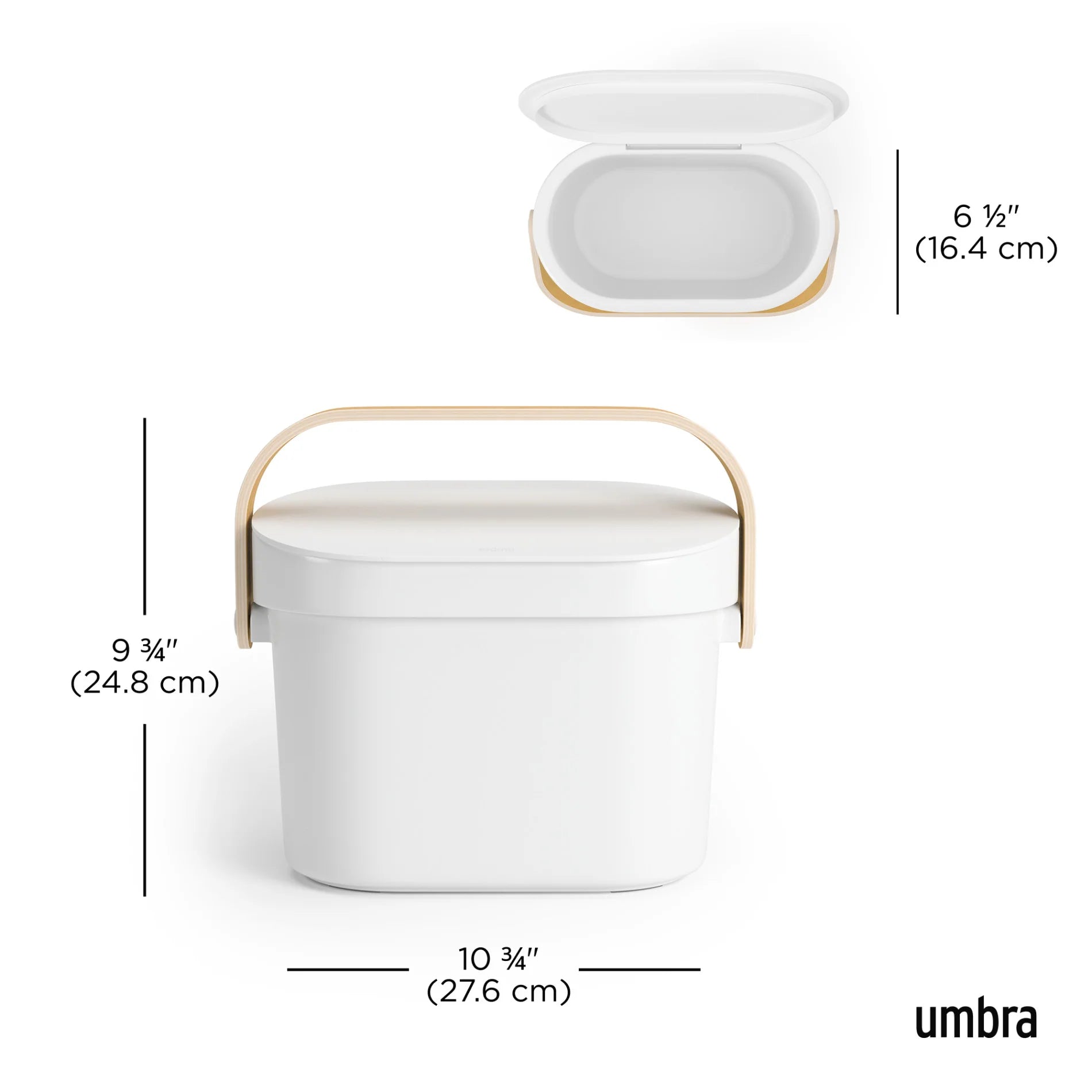 Bellwood Compost Bin - White